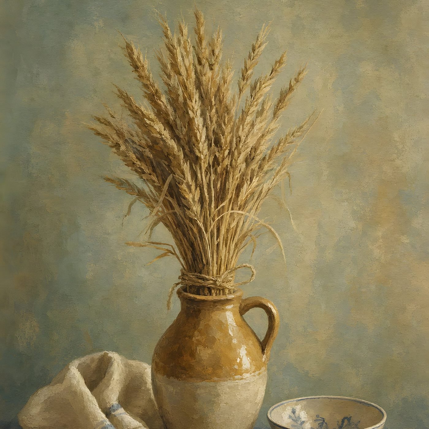 Autumn farmhouse the wheat sheaf 5x7 300dpi shipped 100pct