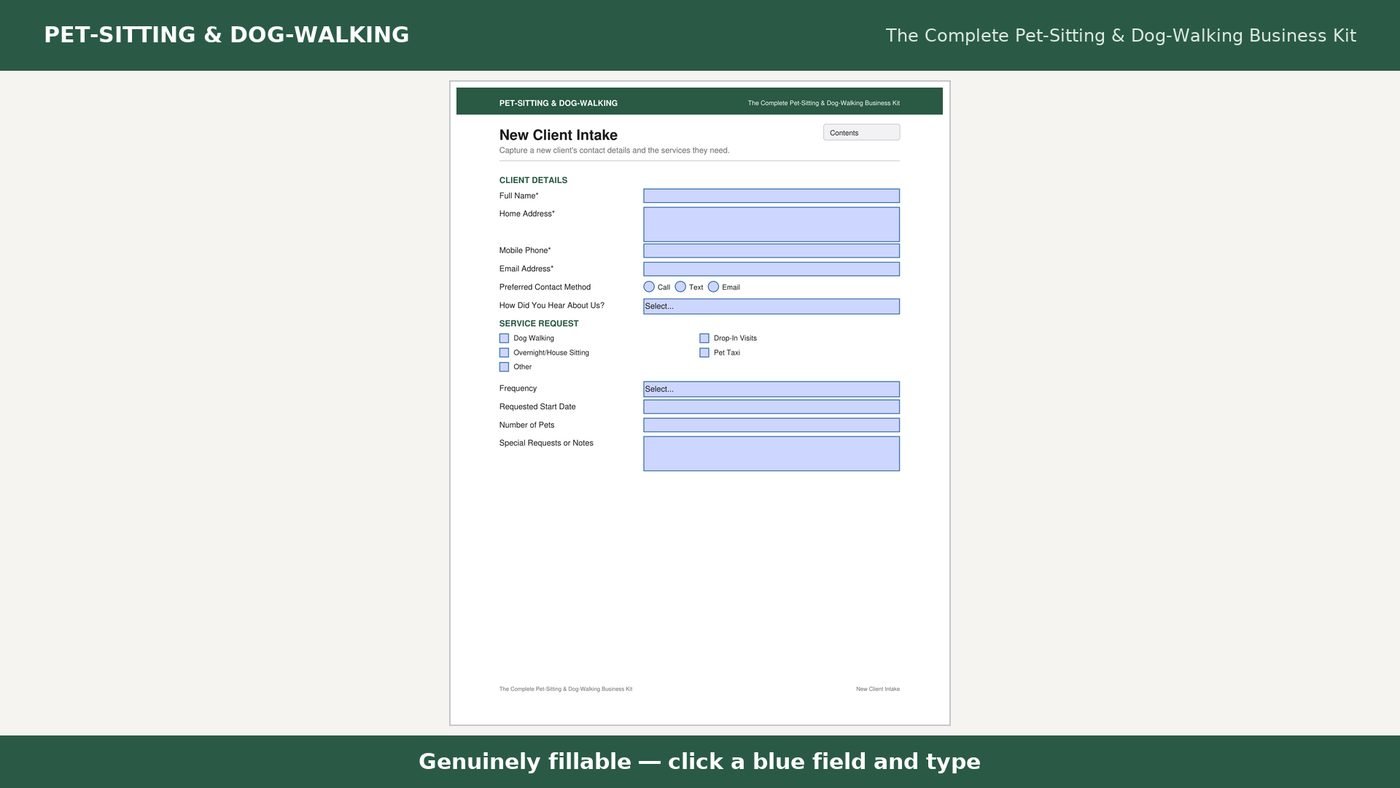 Form page