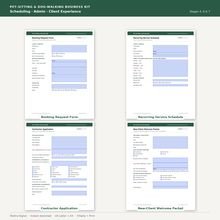 Board 10 — Scheduling admin experience (thumbnail)